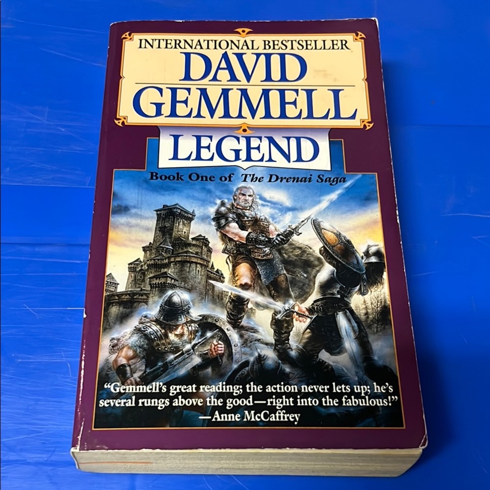 Legend by David Gemmell Fantasy Novel Drenai Saga Book 1 Fiction Book 1984